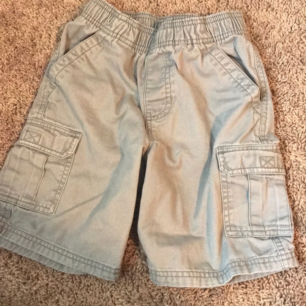 Grey Kids Shorts